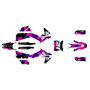 husqvarna fs450 graphics kit 2019-2022 shades series purple