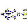 husqvarna fs450 graphics kit 2019-2022 splash series blue