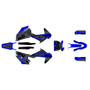 husqvarna fs450 graphics kit 2019-2022 split series blue-shift