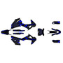 husqvarna fs450 graphics kit 2019-2022 twitch series blue