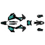 husqvarna fc350 graphics kit 2019-2022 base series teal-shift