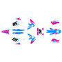 husqvarna fx350 graphics kit 2019-2022 ace series magenta