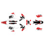 husqvarna fx450 graphics kit 2019-2022 ace series red