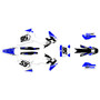 husqvarna fx450 graphics kit 2019-2022 ace series blue