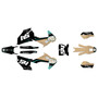 husqvarna fx450 graphics kit 2019-2022 fatality series tan-cyan
