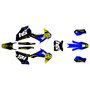husqvarna fx450 graphics kit 2019-2022 fatality series yellow