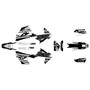 husqvarna tc250 graphics kit 2019-2022 fresh series white