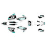 husqvarna tx300 graphics kit 2019-2022 fresh series teal