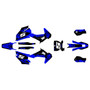 husqvarna fx350 graphics kit 2019-2022 night series blue