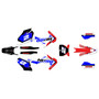 husqvarna tc250 graphics kit 2019-2022 razor series red