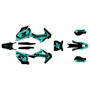 husqvarna tc250 graphics kit 2019-2022 razor series teal