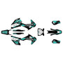 husqvarna fx450 graphics kit 2019-2022 rugged series teal