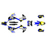 husqvarna fc450 graphics kit 2019-2022 splash series blue
