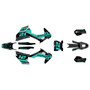 husqvarna fx450 graphics kit 2019-2022 splash series teal-shift