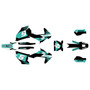 husqvarna tc125 graphics kit 2019-2022 turbo series teal