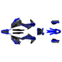 husqvarna fx350 graphics kit 2019-2022 split series blue-shift