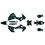 husqvarna tc125 graphics kit 2019-2022 twitch series teal