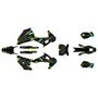 husqvarna fx450 graphics kit 2019-2022 twitch series green