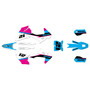 husqvarna tc250 graphics kit 2019-2022 vendetta series magenta