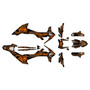ktm 690smc graphics kit 2019-2024 core series orange