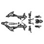 ktm 690smc graphics kit 2019-2024 core series white