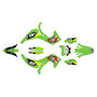 kawasaki kx250x graphics kit 2025-2026 pecker series green