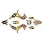 kawasaki kx250x graphics kit 2025-2026 pecker series tan
