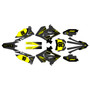 suzuki rm250 graphics kit 2001-2008 speed series yellow-shift