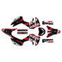 honda crf300f graphics kit 2025-2026 carnage series red