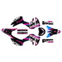 honda crf300f graphics kit 2025-2026 carnage series magenta
