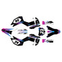 honda crf300f graphics kit 2025-2026 evader series magenta
