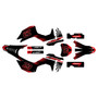 honda crf300f graphics kit 2025-2026 fh series red