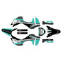 honda crf300f graphics kit 2025-2026 imperator series teal