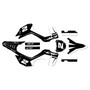honda crf300f graphics kit 2025-2026 lightning series white
