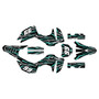 honda crf300f graphics kit 2025-2026 prime series teal