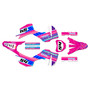 honda crf300f graphics kit 2025-2026 split series magenta