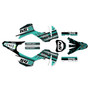 honda crf300f graphics kit 2025-2026 split series teal