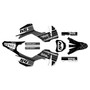 honda crf300f graphics kit 2025-2026 split series white