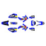 honda crf450r graphics kit 2008 pecker series blue