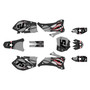 yamaha yz250f graphics kit 2006-2007 predator series smoke