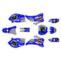 yamaha yz250f graphics kit 2008-2009 predator series blue