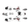 yamaha yz250f graphics kit 2008-2009 predator series white