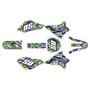kawasaki klx125 graphics kit 2003-2007 snagged series purple
