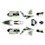 kawasaki kx450f graphics kit 2006-2008 rugged series green
