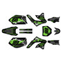 kawasaki kx450f graphics kit 2006-2008 rugged series green-shift