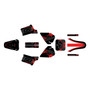 honda xr200r graphics kit 1984-2002 evo series red-shift