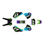 honda xr250 graphics kit 1996-2004 axis series green