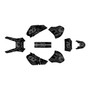 honda xr400 graphics kit 1996-2004 core series smoke