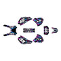honda xr400 graphics kit 1996-2004 prime series magenta