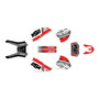 honda xr400 graphics kit 1996-2004 redeemer series red